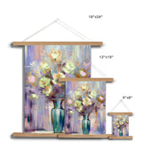 Abstract Blooms #19 Fine Art Print with Hanger
