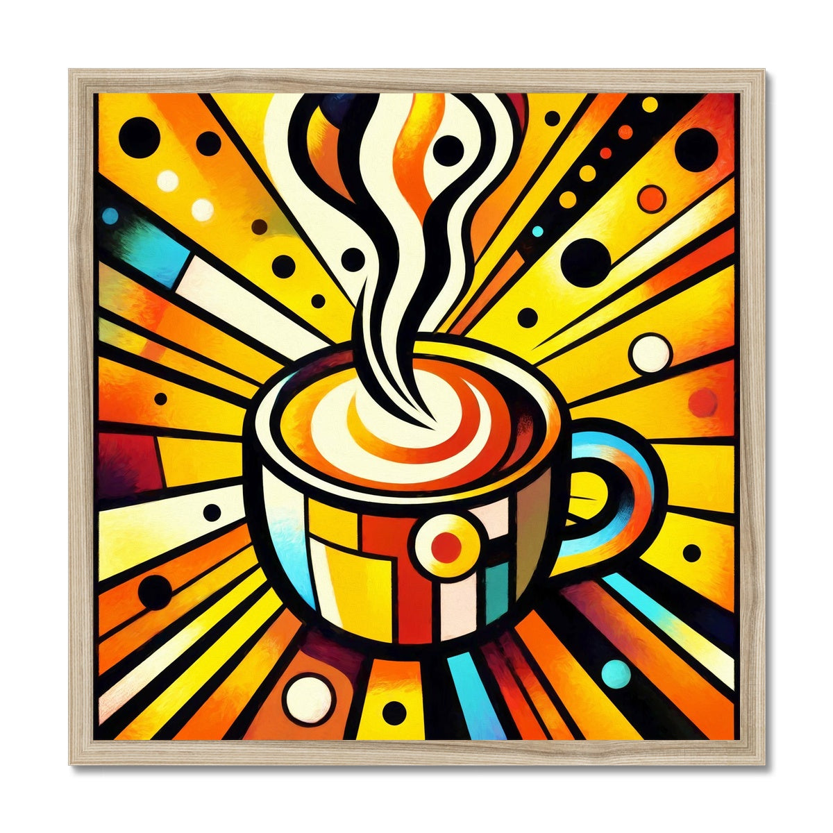 Energising Espresso  Budget Framed Poster