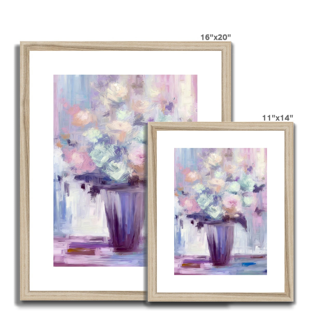 Abstract Blooms #11 Framed & Mounted Print