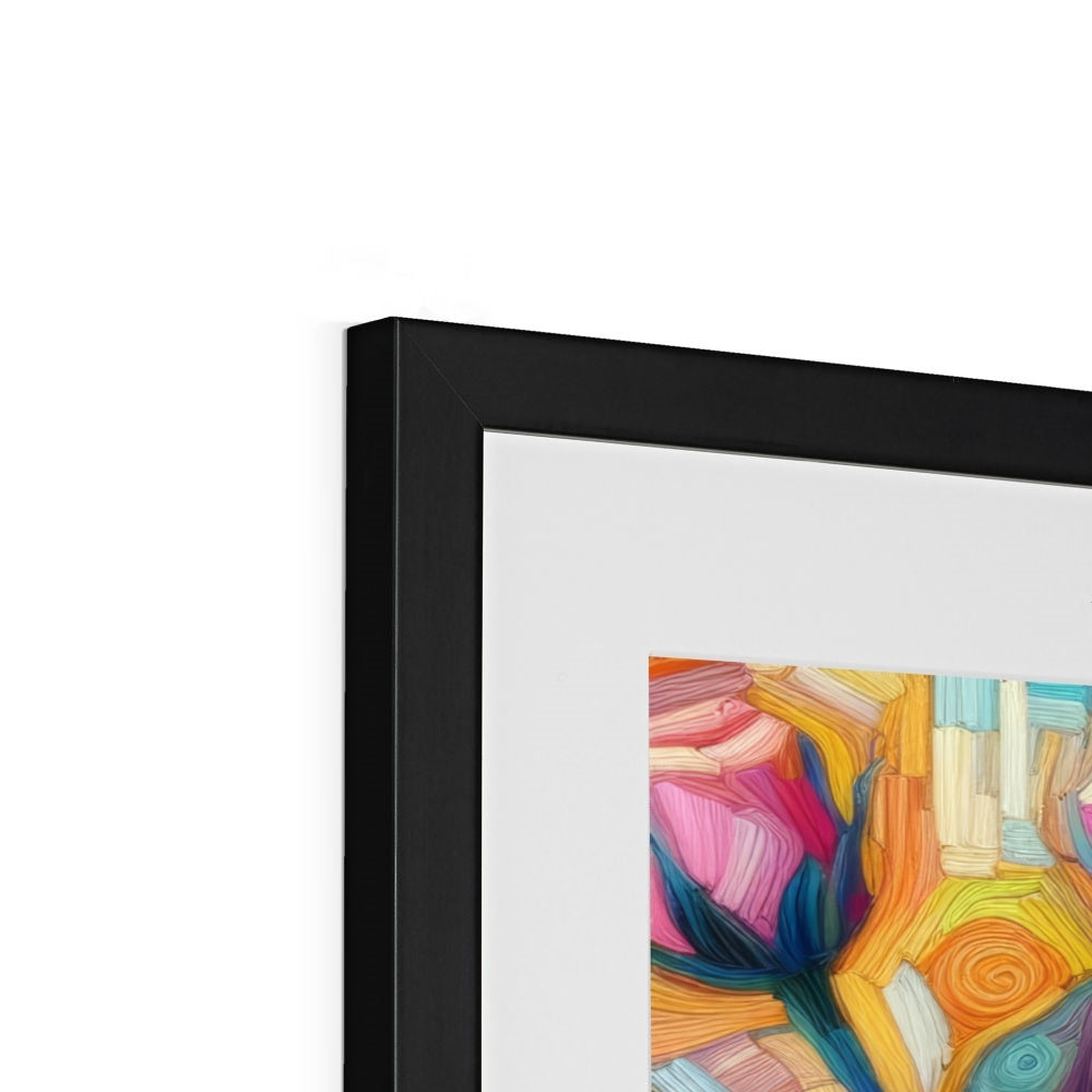 Roses Reimagined Framed & Mounted Print