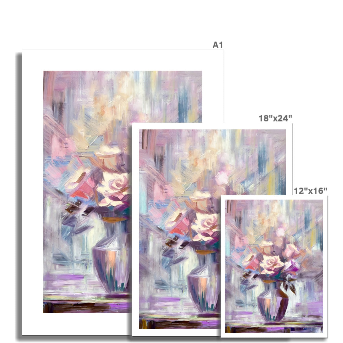 Abstract Blooms #30 Wall Art Poster