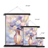 Abstract Blooms #16 Fine Art Print with Hanger