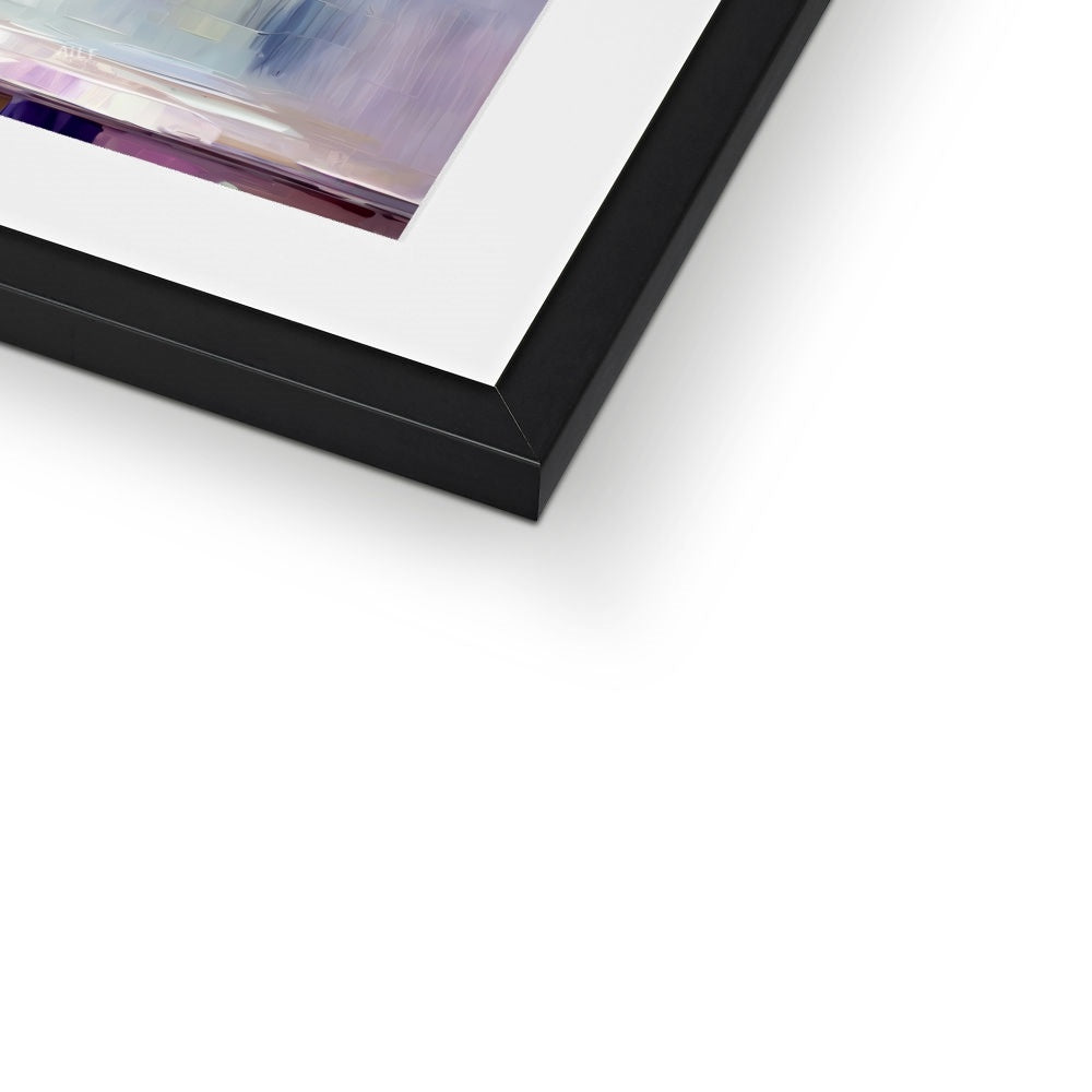 Abstract Blooms #04 Framed & Mounted Print