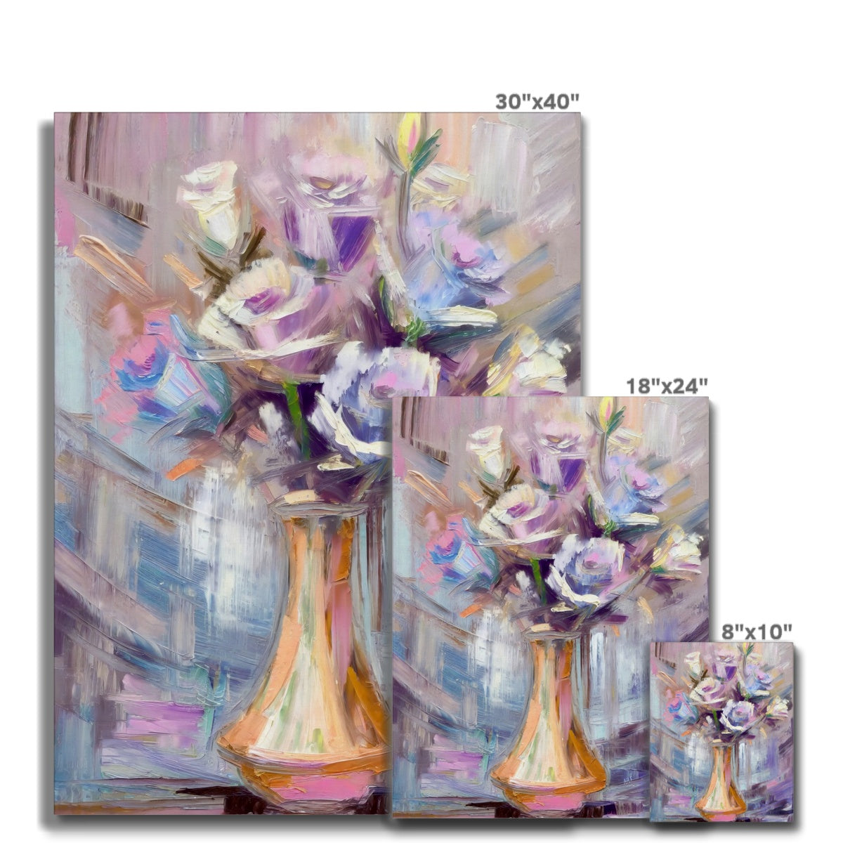Abstract Blooms #23 Canvas