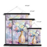 Abstract Blooms #26 Fine Art Print with Hanger