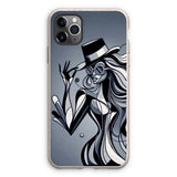 Viva La Diva: Where Shadows Dance in Shades of Silver Eco Phone Case