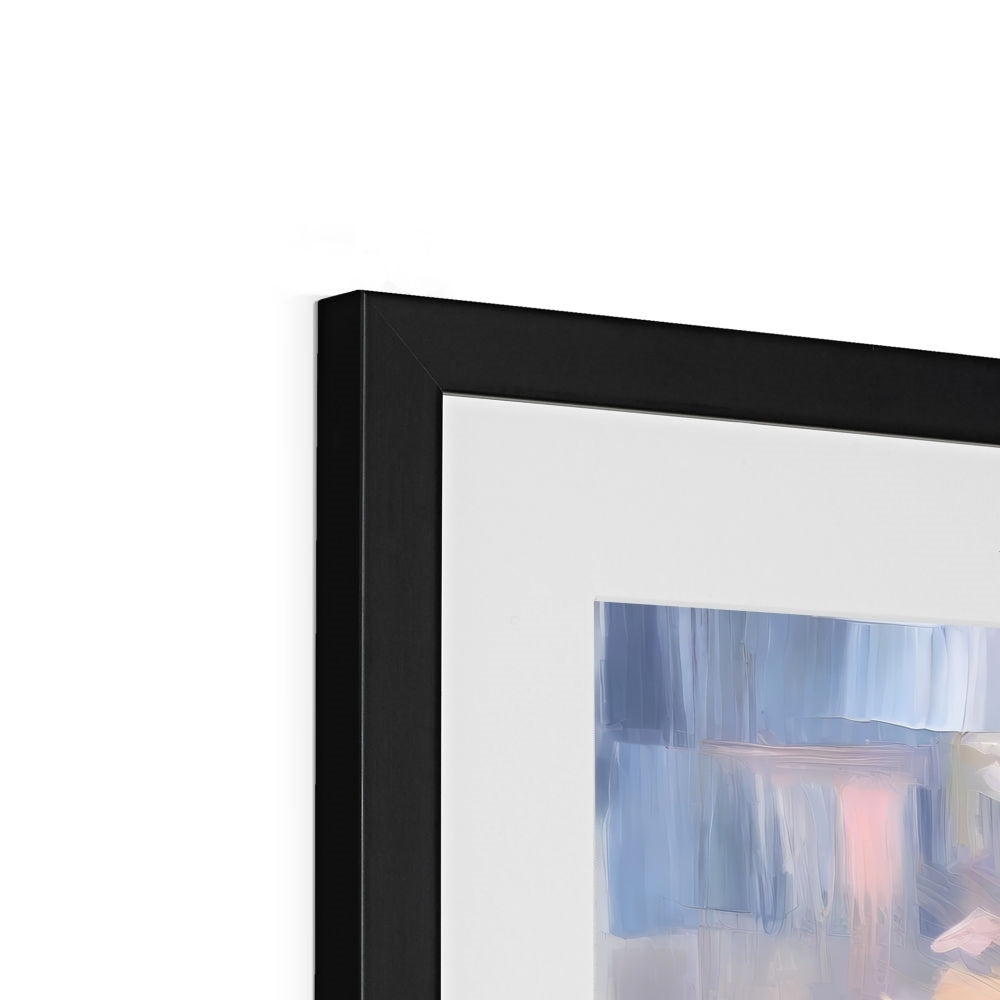 Abstract Blooms #09 Framed & Mounted Print