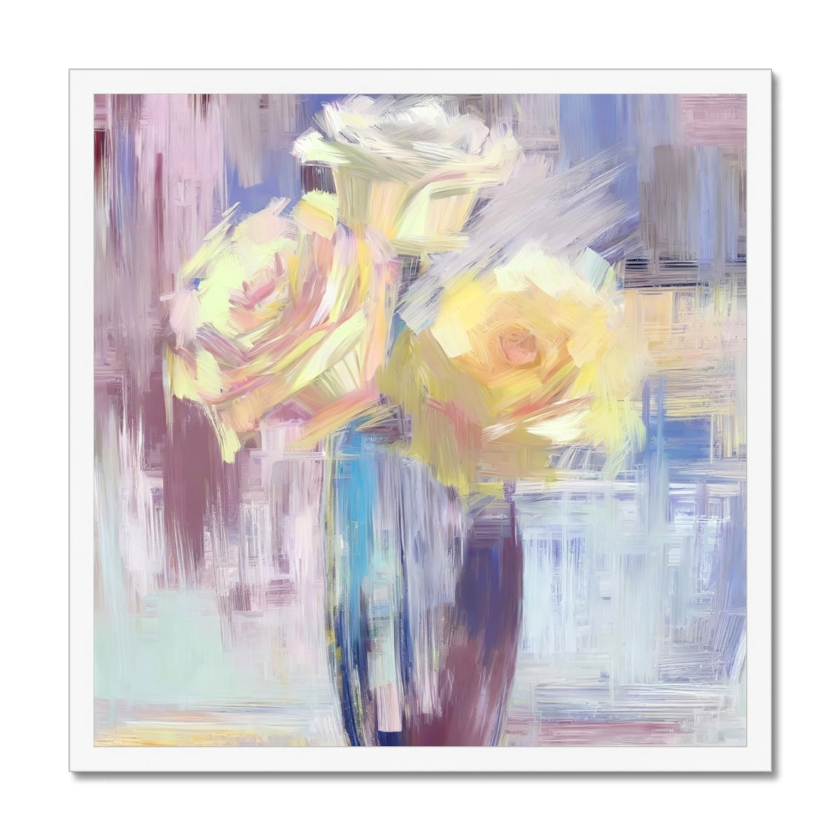 Abstract Blooms #31 Framed Print