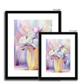 Abstract Blooms #25 Framed & Mounted Print