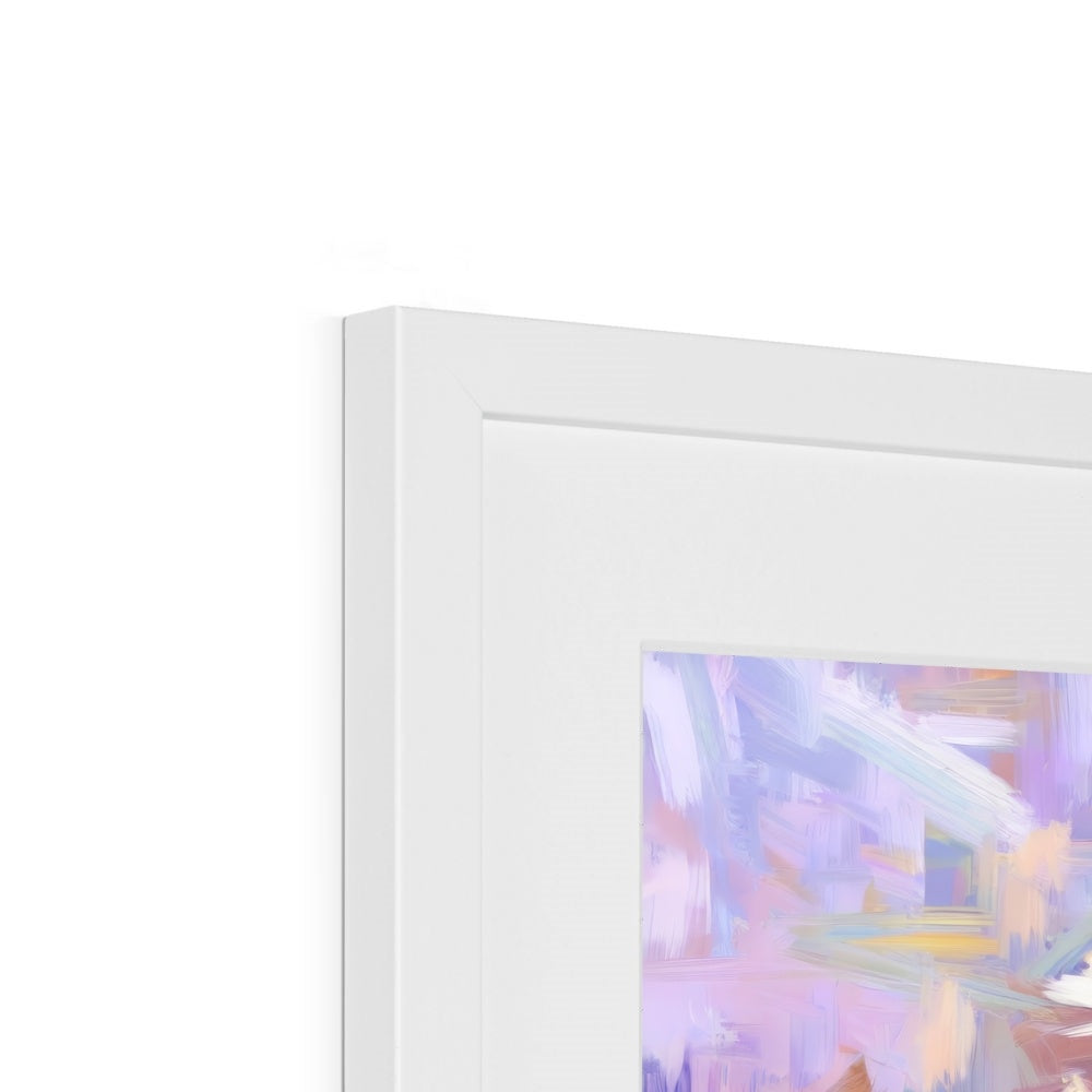 Abstract Blooms #22 Framed & Mounted Print