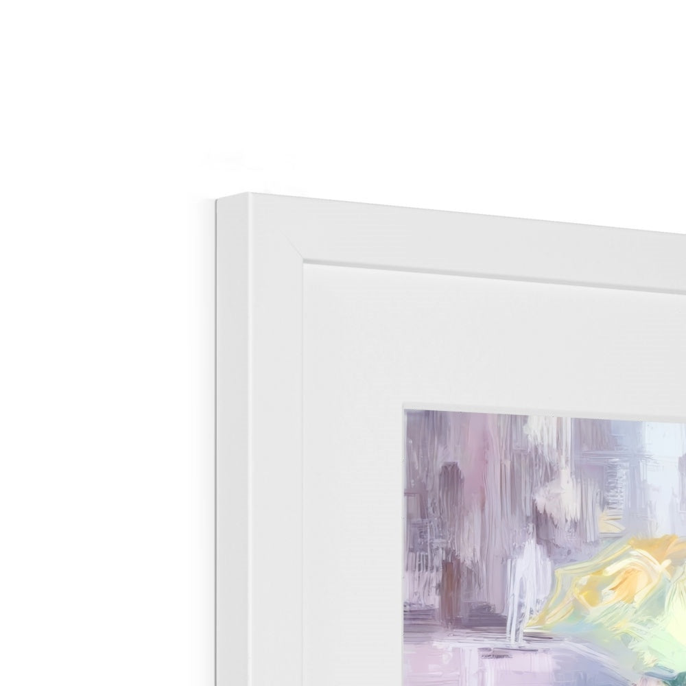 Abstract Blooms #26 Framed & Mounted Print