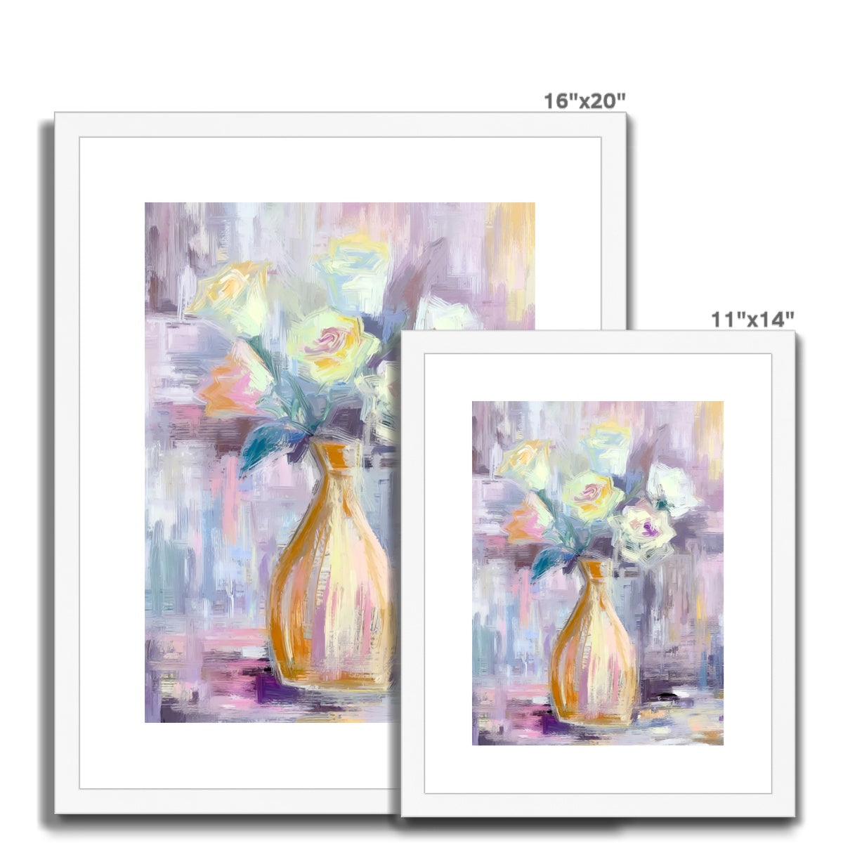 Abstract Blooms #26 Framed & Mounted Print