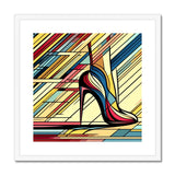 Iconic Heel Framed & Mounted Print