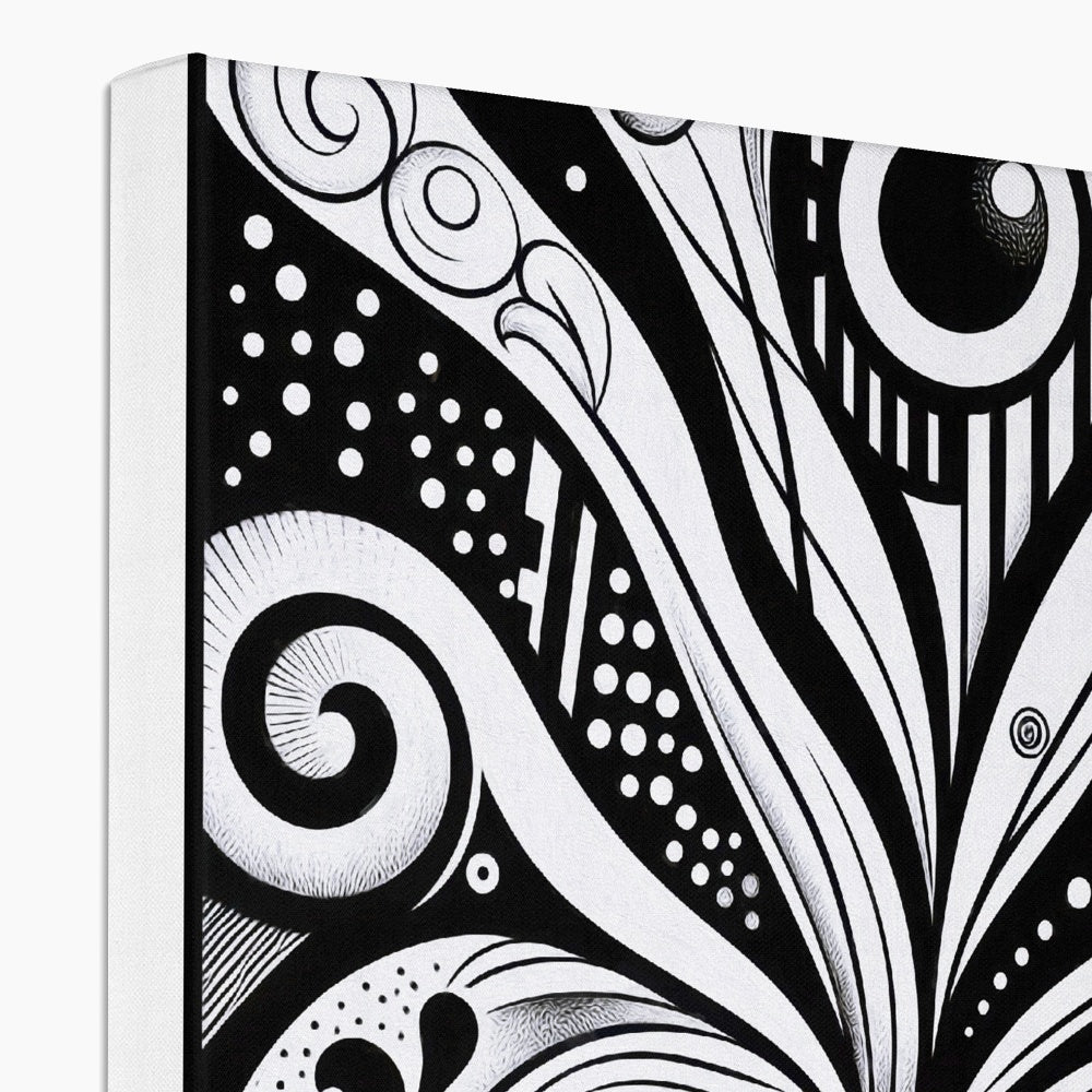 Caffeinated Masquerade Eco Canvas