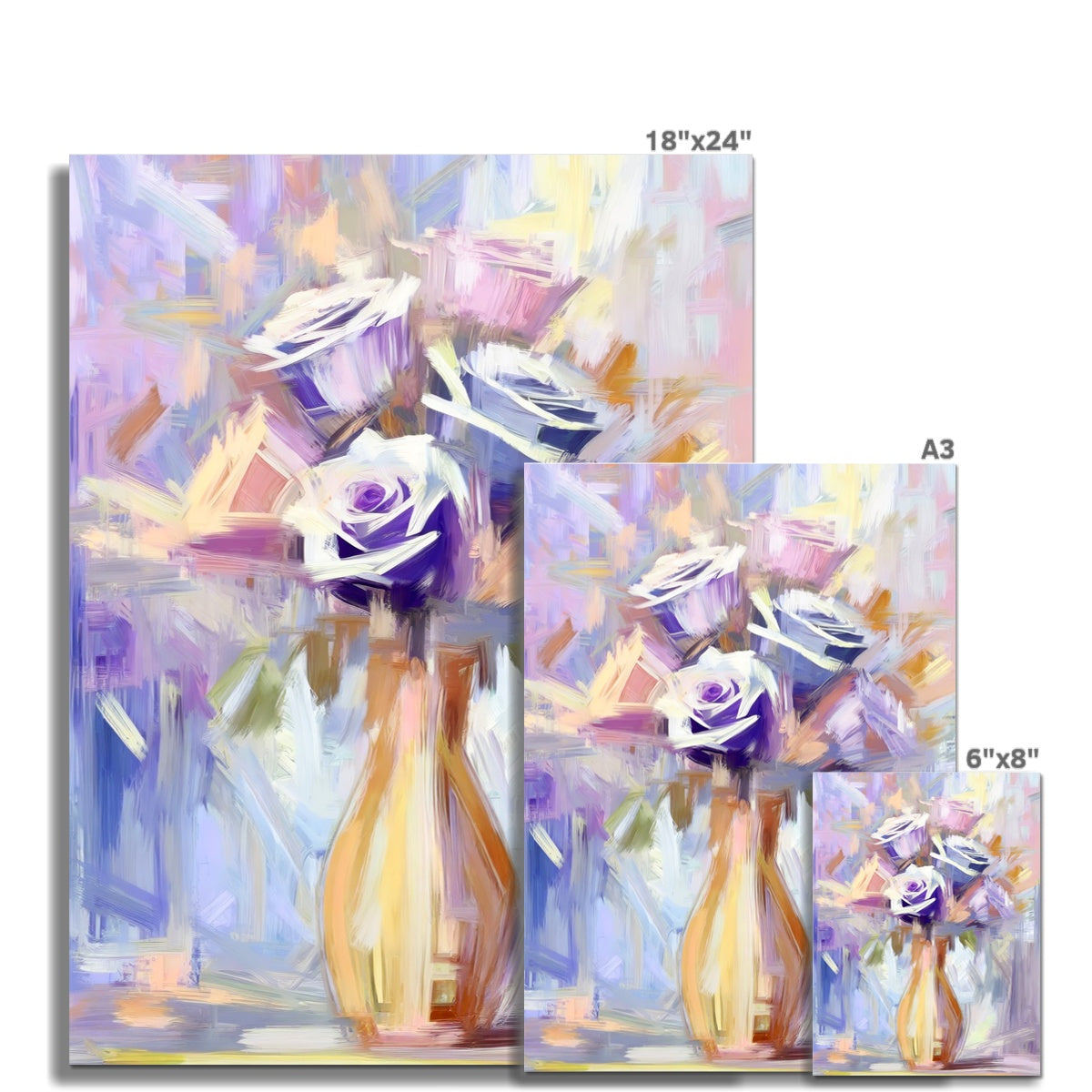 Abstract Blooms #22 Fine Art Print