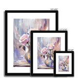 Abstract Blooms #06 Framed & Mounted Print