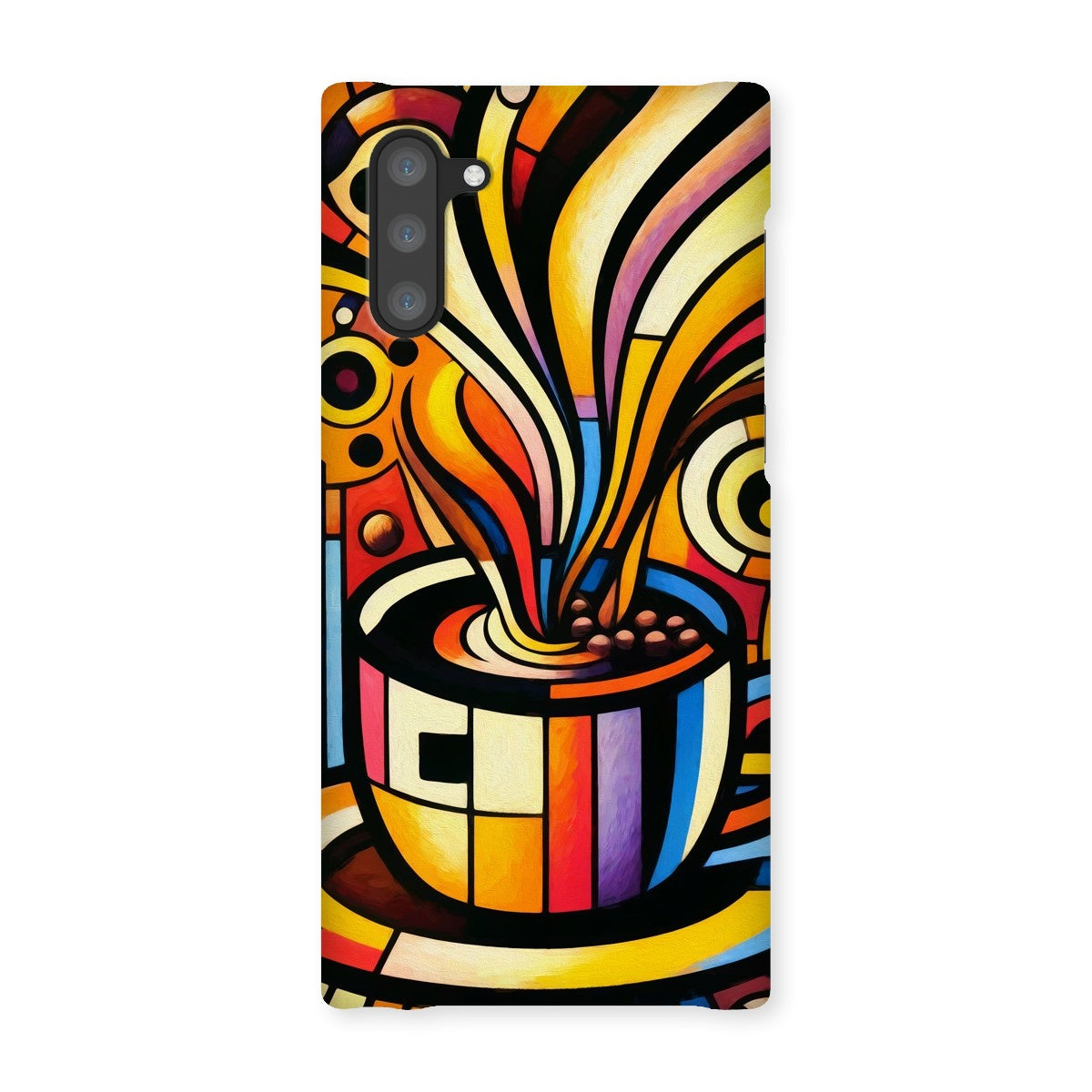 Caffeinated Cityscape Snap Phone Case