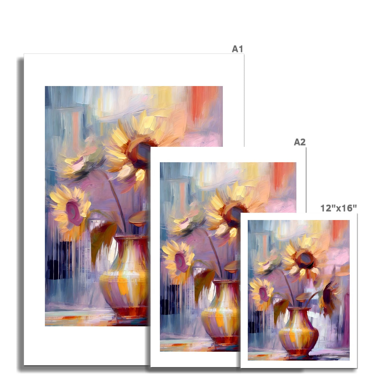 Abstract Blooms #07 Wall Art Poster