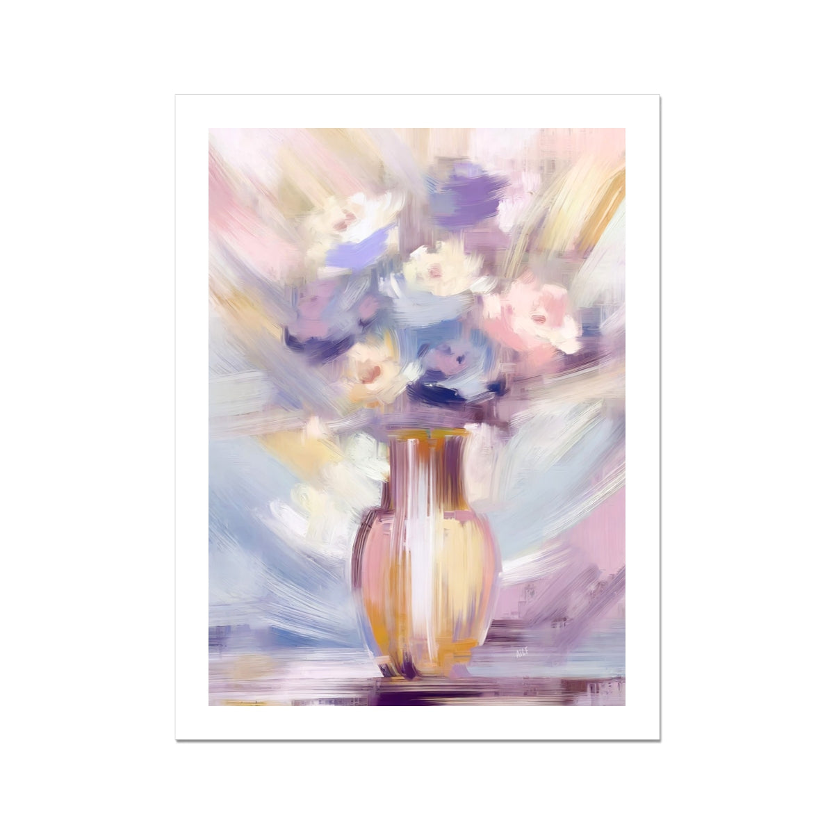 Abstract Blooms #16 Wall Art Poster