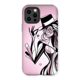 Viva La Diva: A Ballet of Blush and Boldness Against Rose-Colored Skies Tough Phone Case