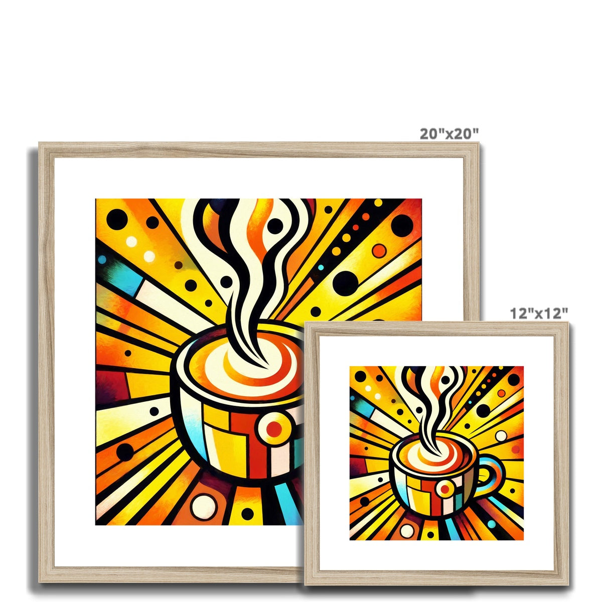 Energising Espresso  Framed & Mounted Print