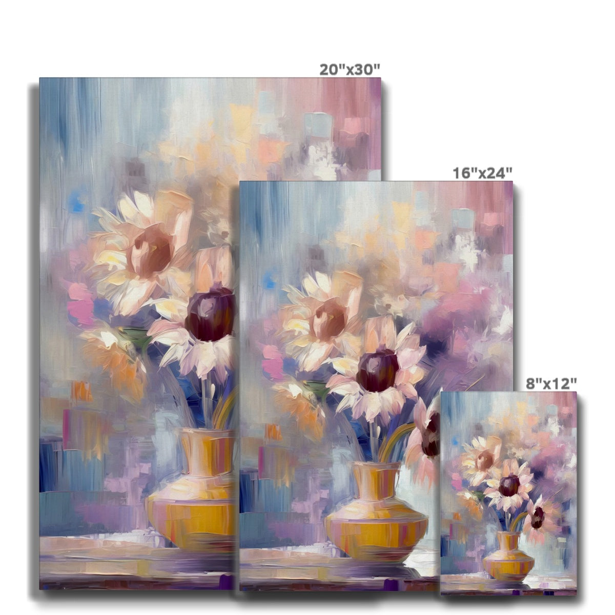 Abstract Blooms #04 Eco Canvas