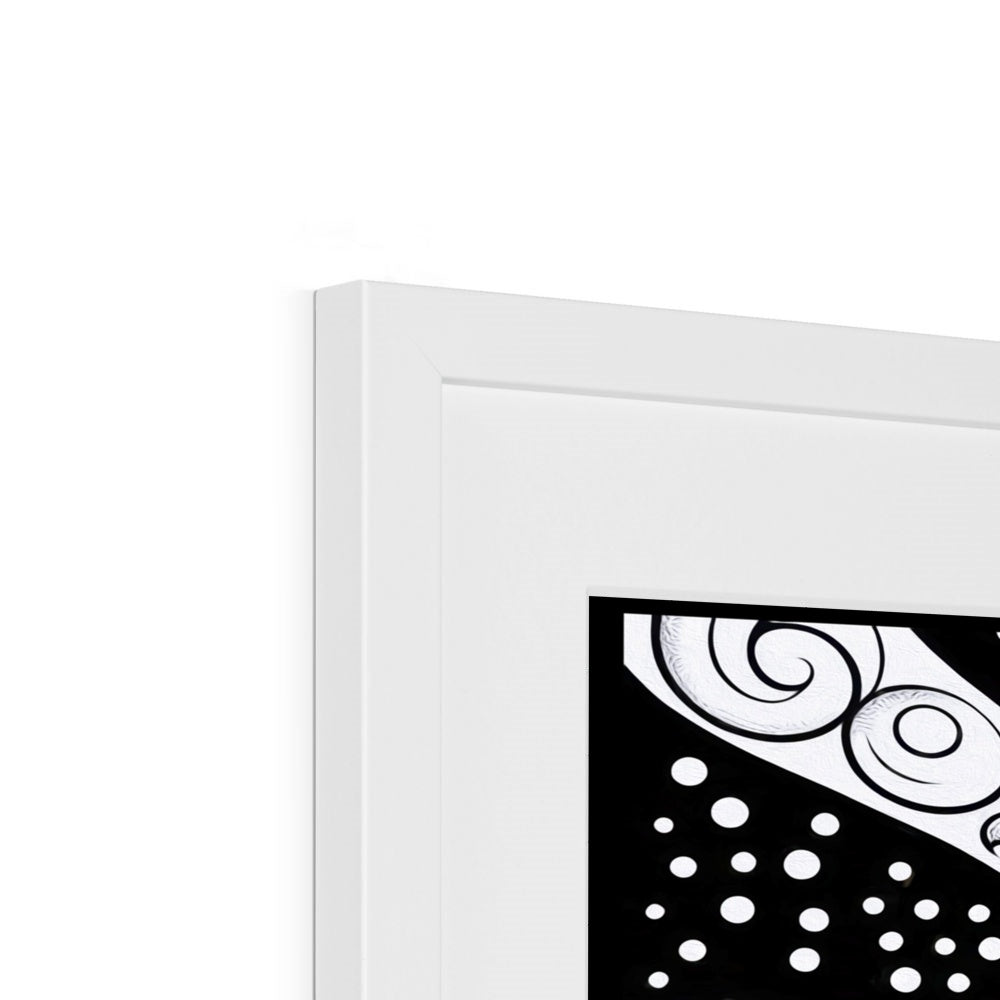 Caffeinated Masquerade Framed & Mounted Print