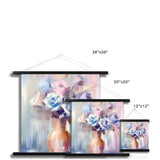 Abstract Blooms #18 Fine Art Print with Hanger