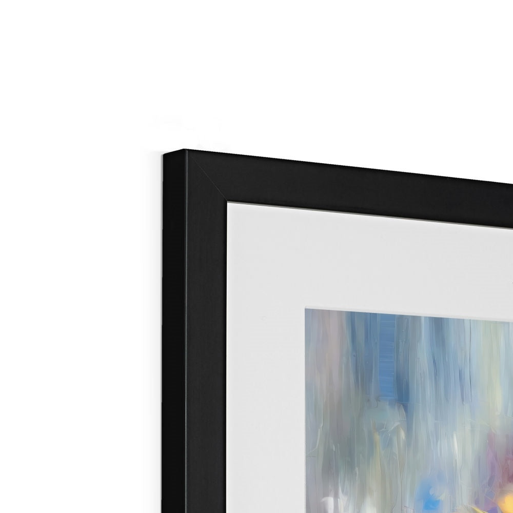 Abstract Blooms #02 Framed & Mounted Print