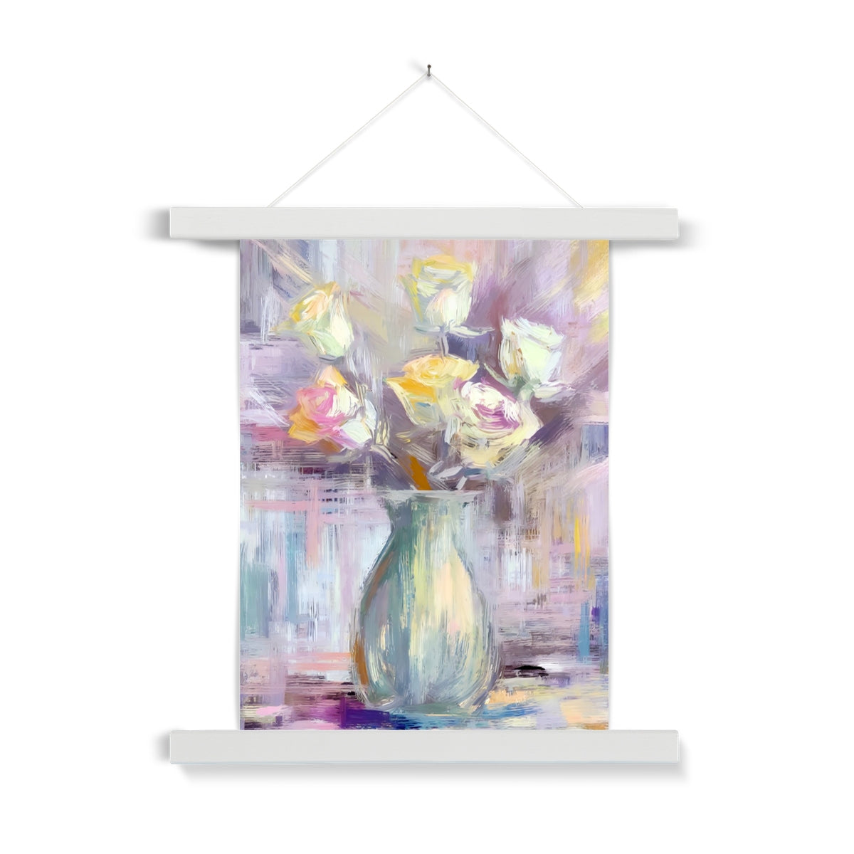 Abstract Blooms #15 Fine Art Print with Hanger