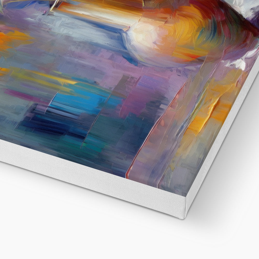 Abstract Blooms #02 Canvas