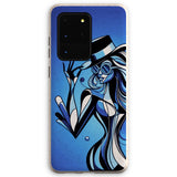 Viva La Diva: Where Moonlight Dances in Shades of Sapphire Eco Phone Case