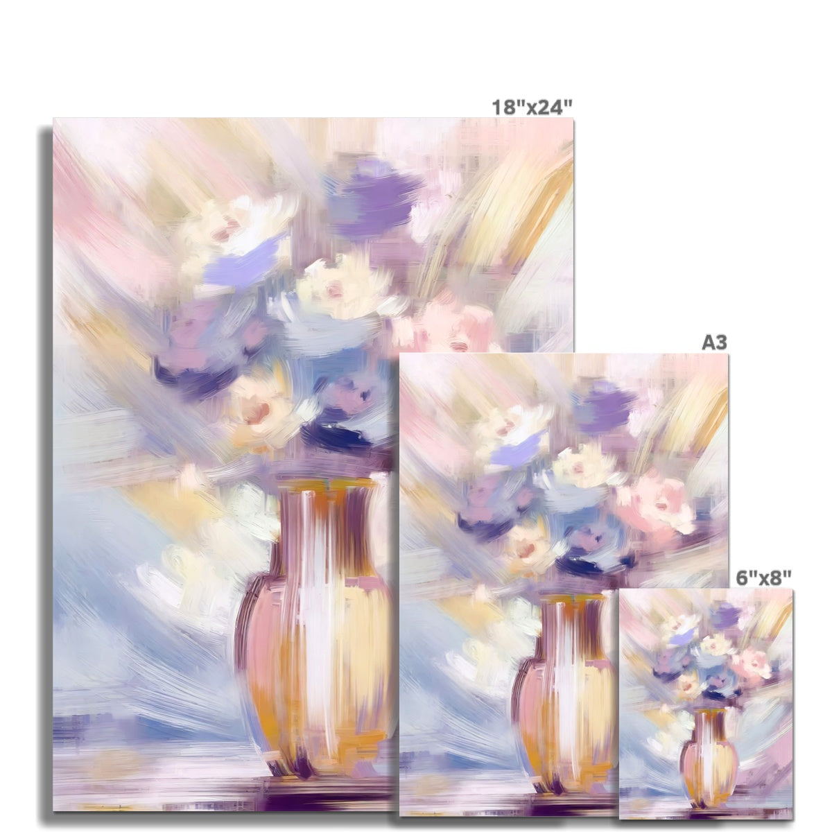 Abstract Blooms #16 Fine Art Print