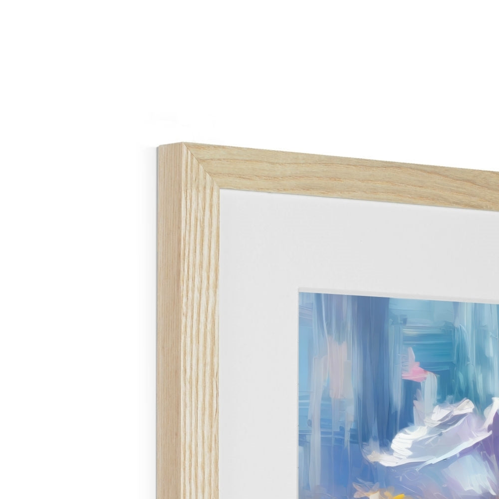 Abstract Blooms #17 Framed & Mounted Print