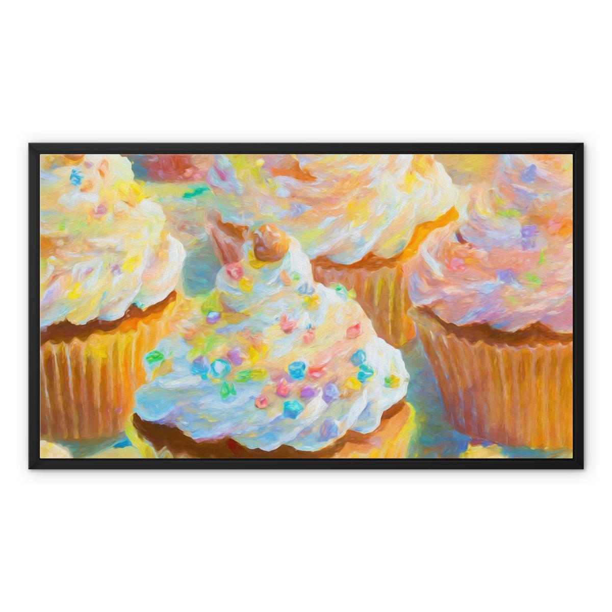Sprinkles of Sweetnes Framed Canvas