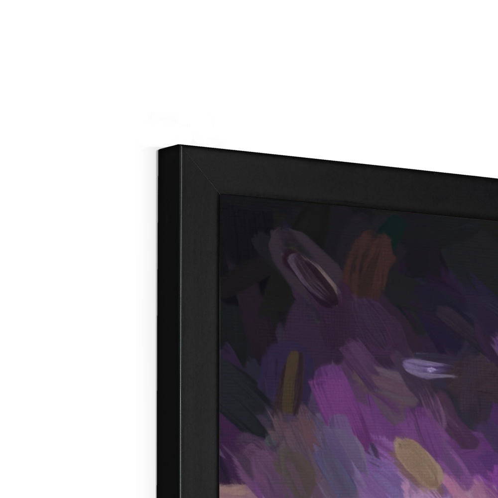 A Dance of Colours: Blooming Beauty Budget Framed Poster