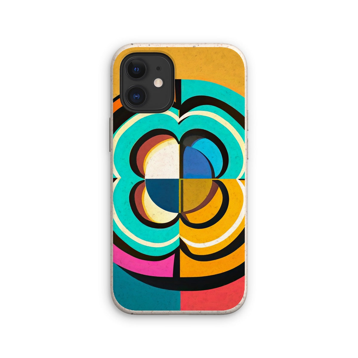 Mesmerising Dimensions: Dive into a World of Vibrant Abstraction Eco Phone Case