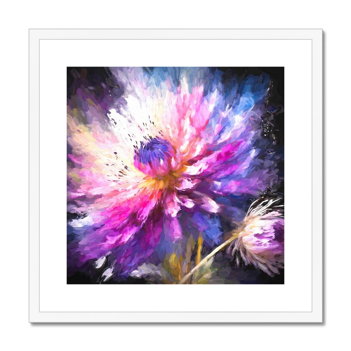 A Dance of Colours: Blooming Beauty Framed & Mounted Print