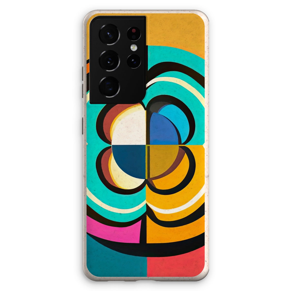 Mesmerising Dimensions: Dive into a World of Vibrant Abstraction Eco Phone Case