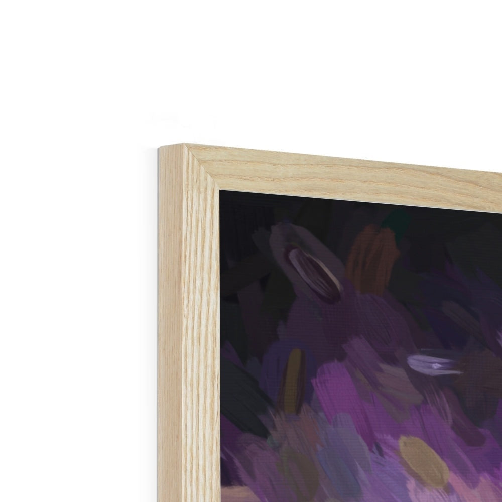 A Dance of Colours: Blooming Beauty Budget Framed Poster