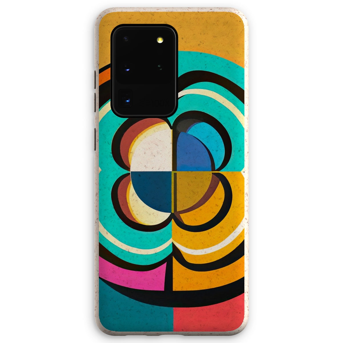 Mesmerising Dimensions: Dive into a World of Vibrant Abstraction Eco Phone Case