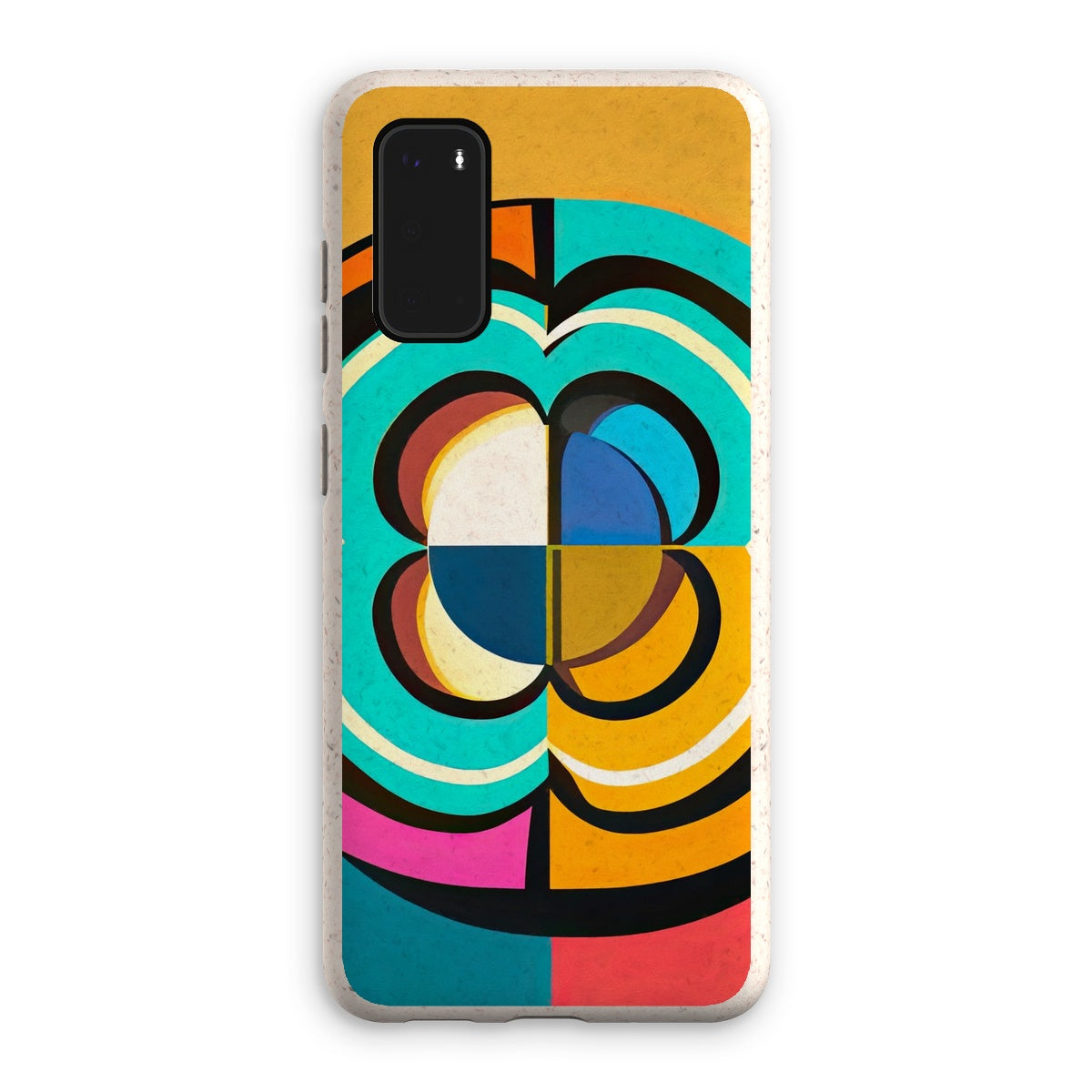 Mesmerising Dimensions: Dive into a World of Vibrant Abstraction Eco Phone Case