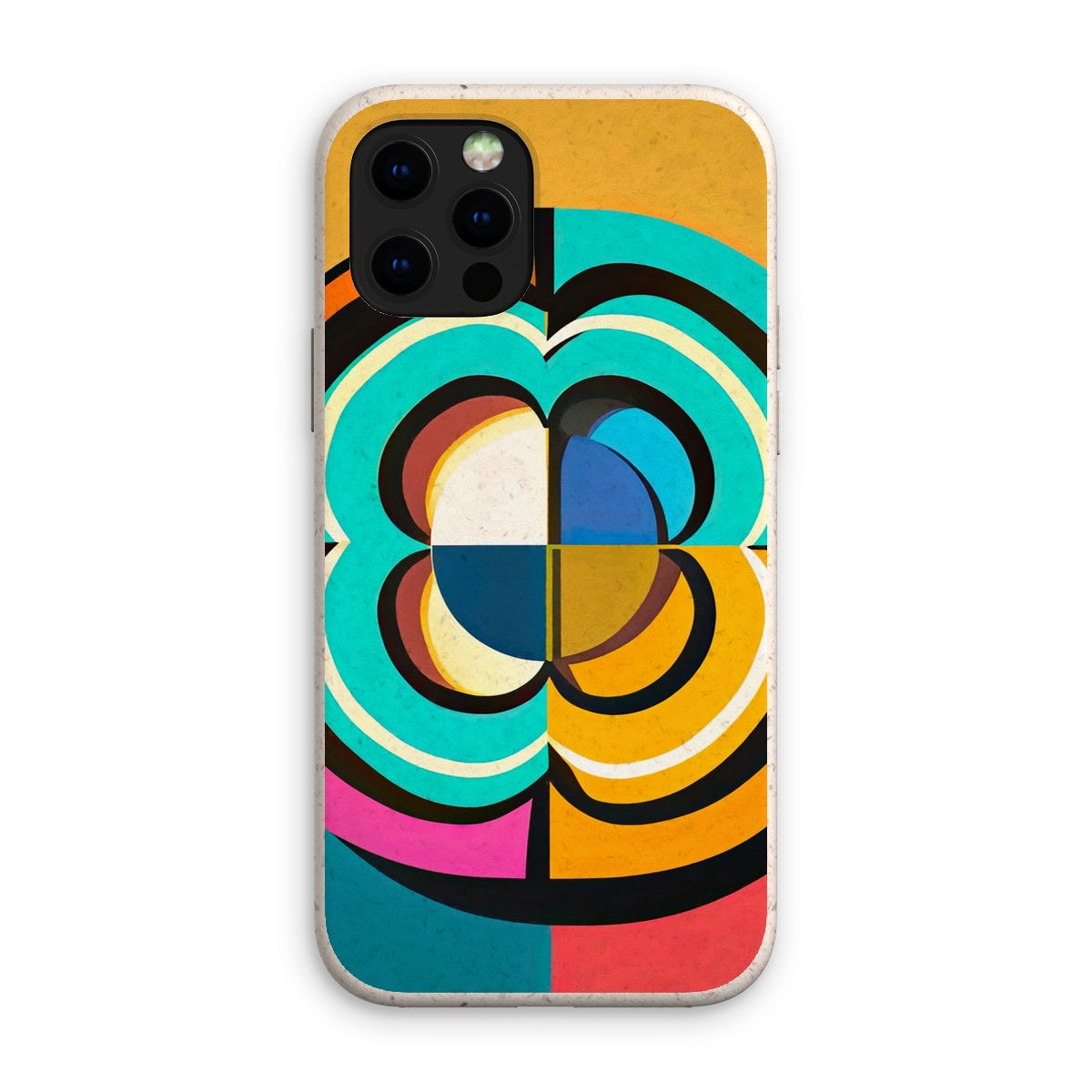 Mesmerising Dimensions: Dive into a World of Vibrant Abstraction Eco Phone Case