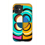 Mesmerising Dimensions: Dive into a World of Vibrant Abstraction Tough Phone Case