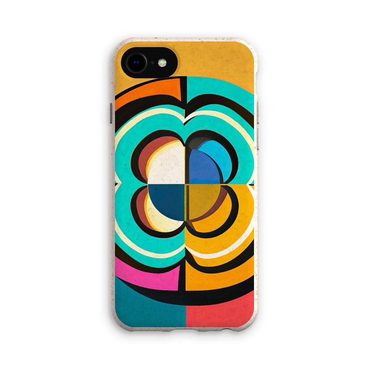 Mesmerising Dimensions: Dive into a World of Vibrant Abstraction Eco Phone Case