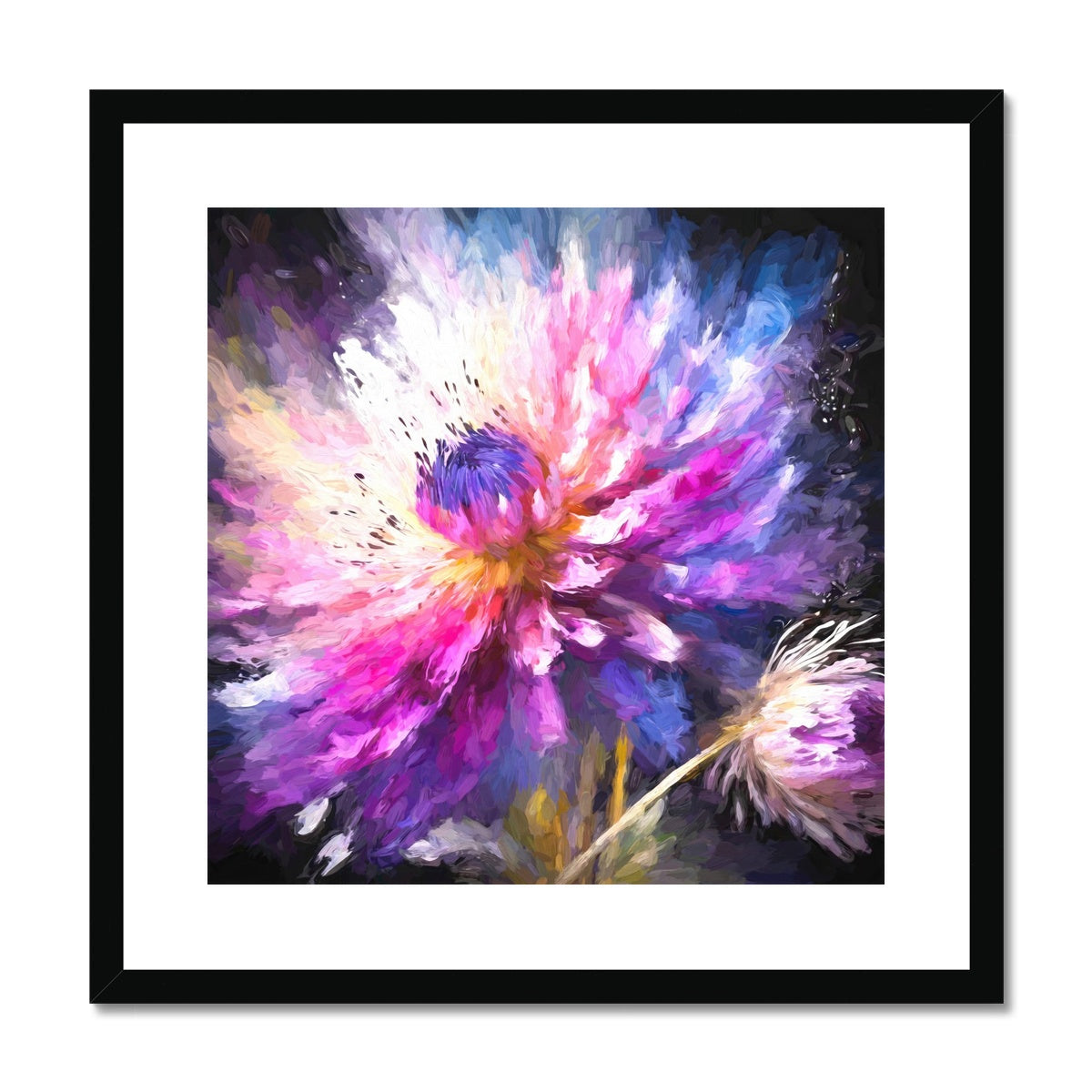 A Dance of Colours: Blooming Beauty Framed & Mounted Print