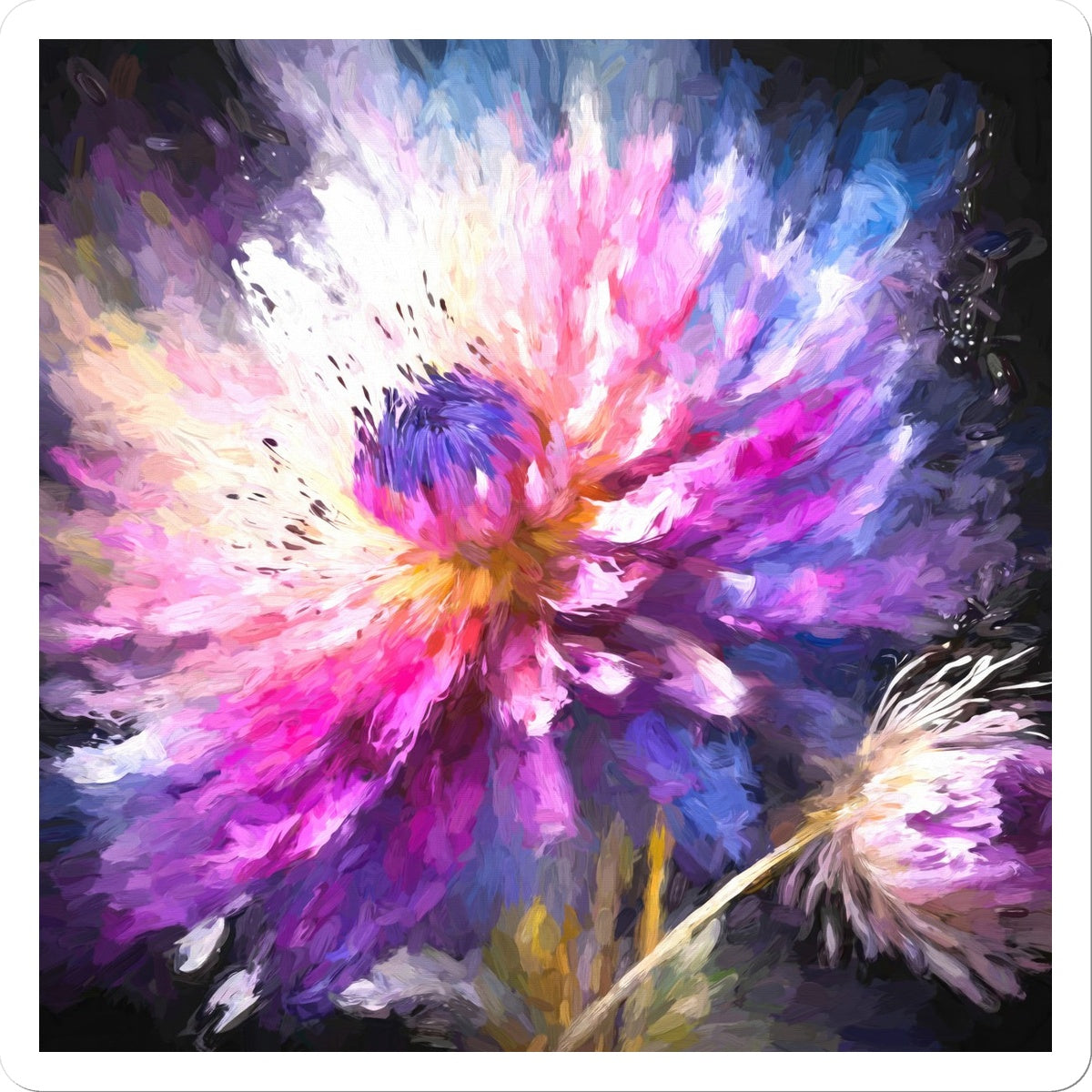 A Dance of Colours: Blooming Beauty Sticker