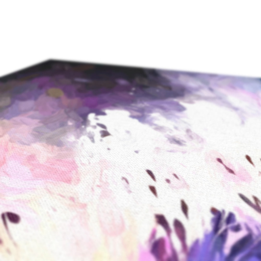 A Dance of Colours: Blooming Beauty Canvas