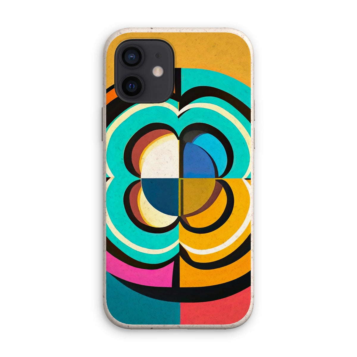 Mesmerising Dimensions: Dive into a World of Vibrant Abstraction Eco Phone Case