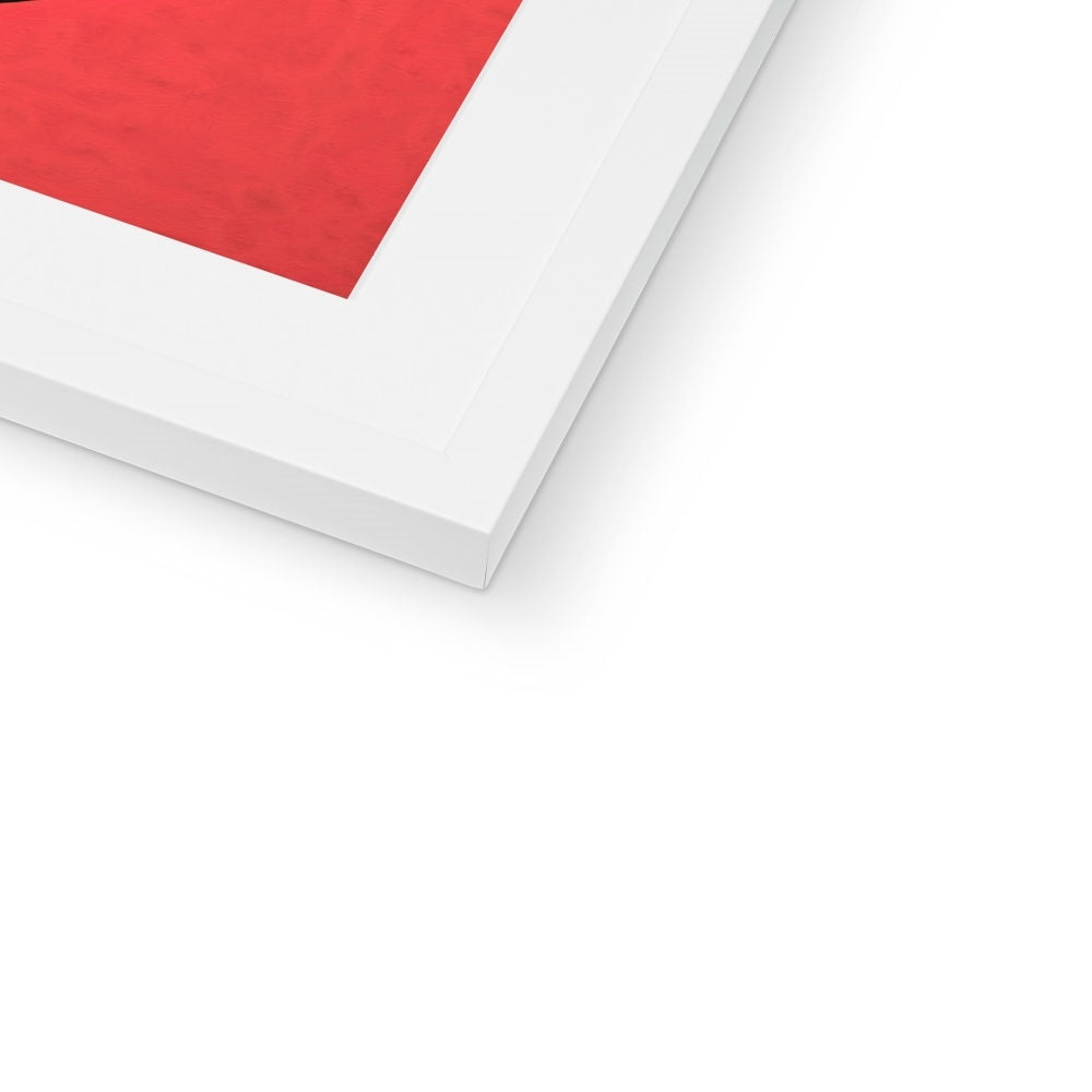 Mesmerising Dimensions: Dive into a World of Vibrant Abstraction Framed & Mounted Print